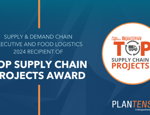 Plantensive Receives 2024 Top Supply Chain Projects Award From Supply & Demand Chain Executive and Food Logistics